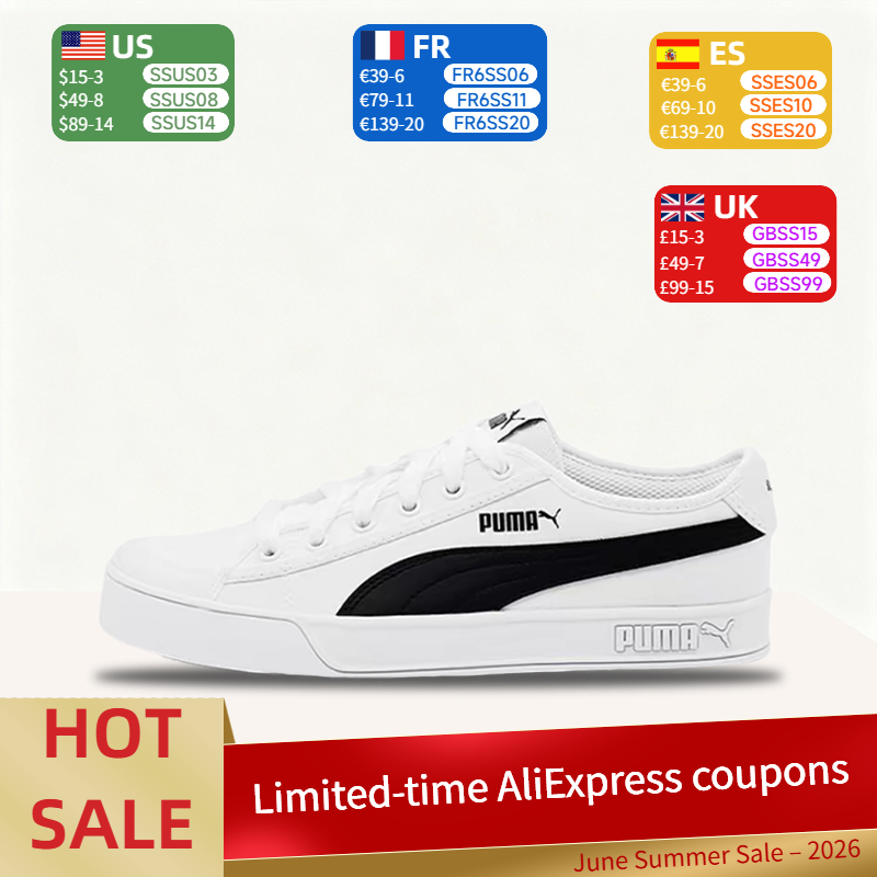 Men'S Shoes Puma Sneakers - Puma Smash Vulc Simple,Comfortable,Versatile, Breathable, and