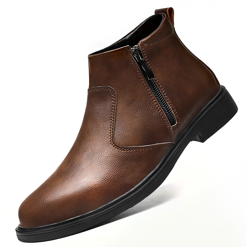 Men Shoes Type - Autumn and Winter New High-Top Leather
