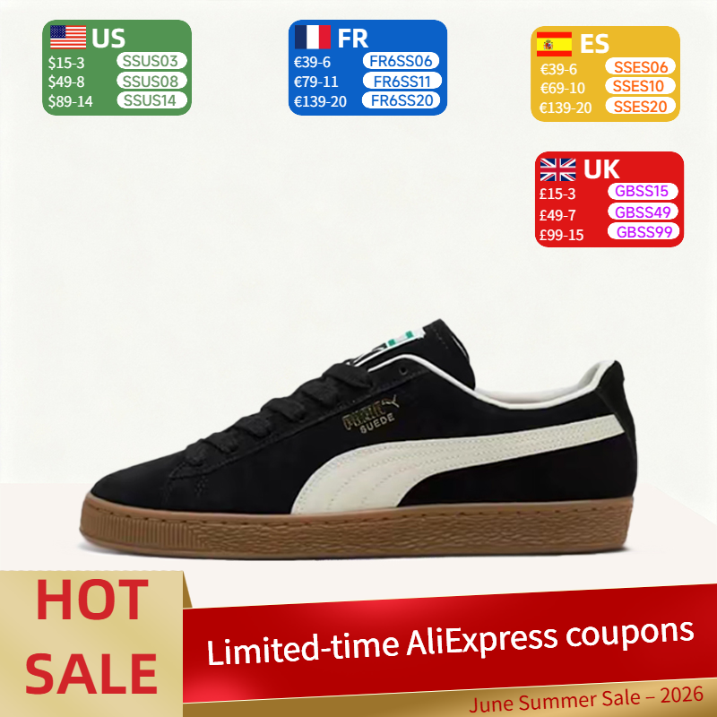 Men'S Shoes Puma Sneakers - Puma Suede Classic: Retro, Versatile, Minimalist,