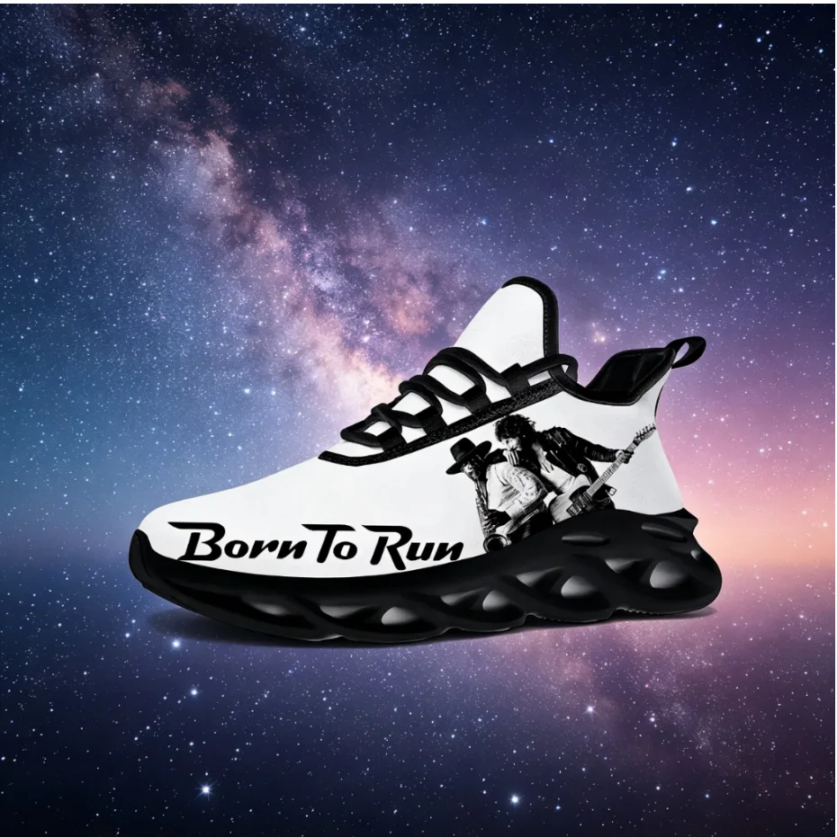 Born To Run Custom Blade Shoes - مراجعة Men Shoes Quotes وسعره