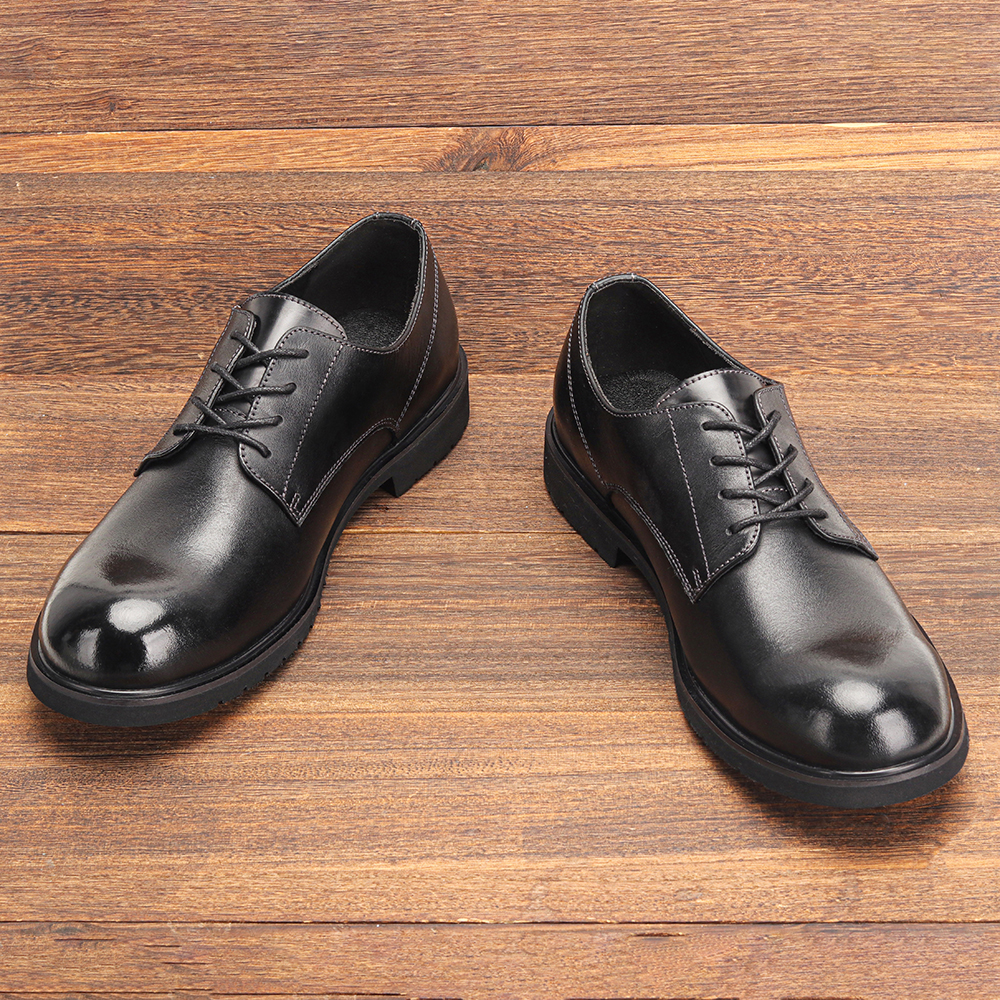 Genuine Leather Men Derby Shoe - مراجعة Men Shoes Louboutin وسعره