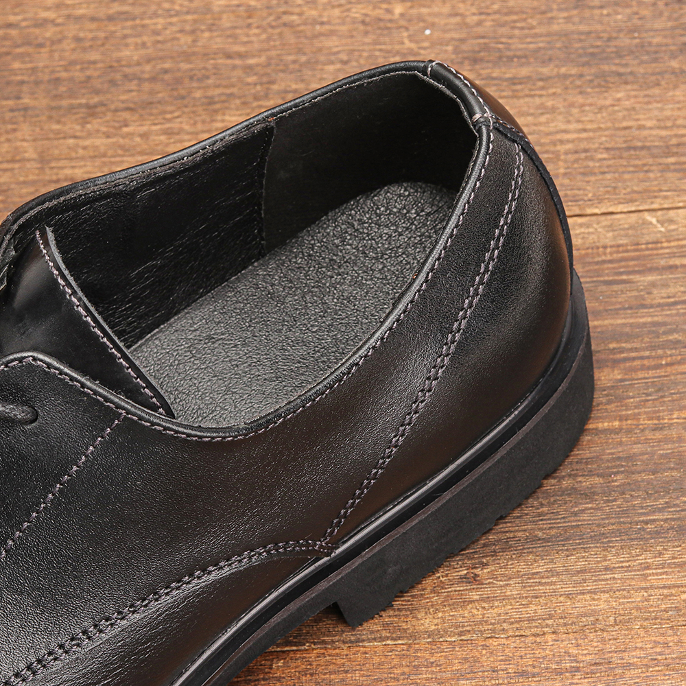 Genuine Leather Men Derby Shoe - مراجعة Men Shoes Louboutin وسعره