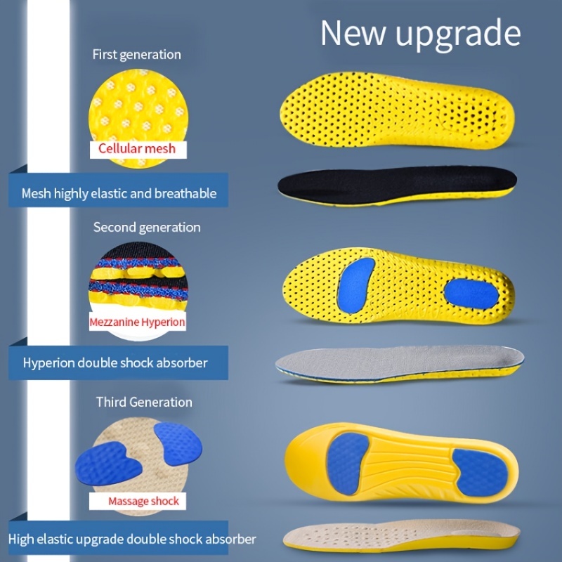 Sport Insoles for Feet Soft Sh - مراجعة Men Shoes Outlet وسعره