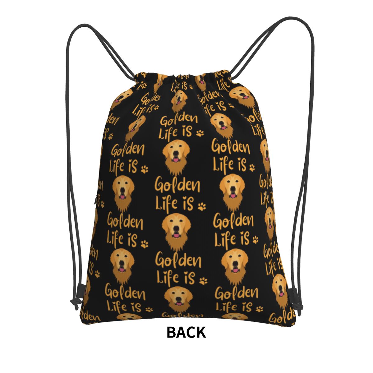 GOLDEN RETRIEVER Quote Backpac - مراجعة Men Shoes Quotes وسعره