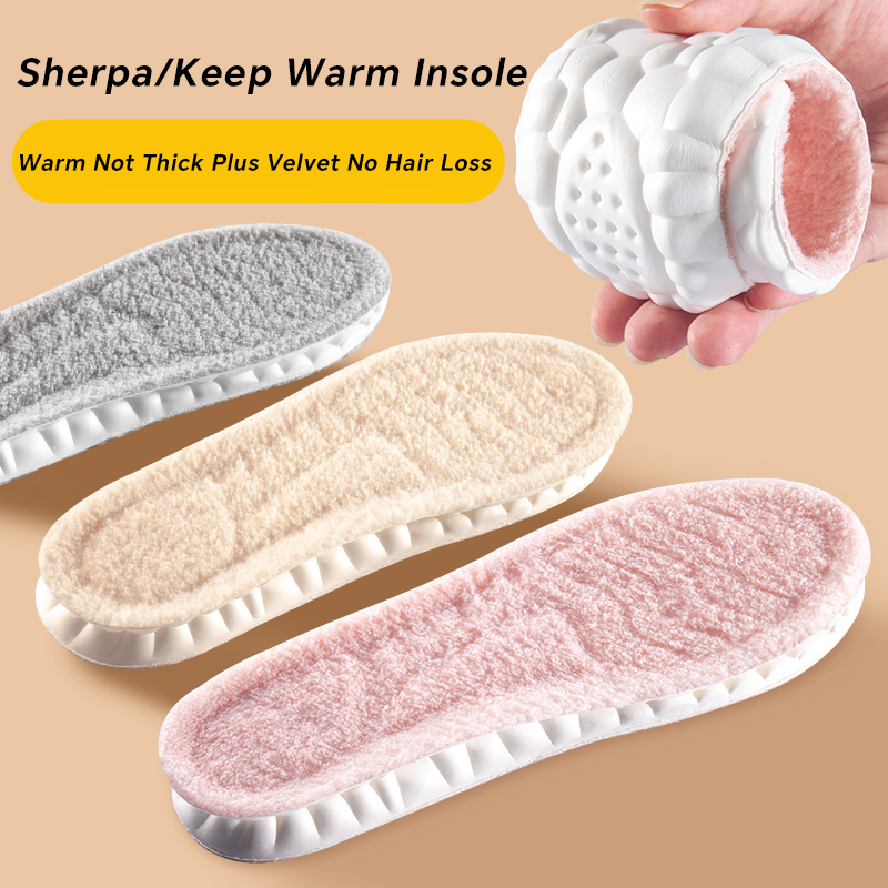1 Pair Soft Winter Warm Plush  - مراجعة Men Shoes Outlet وسعره