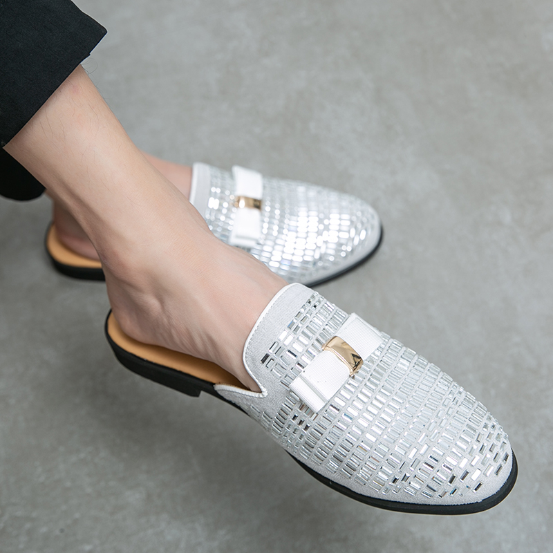 Luxury Brand Mules Italian Sum - مراجعة Men Shoes Louboutin وسعره