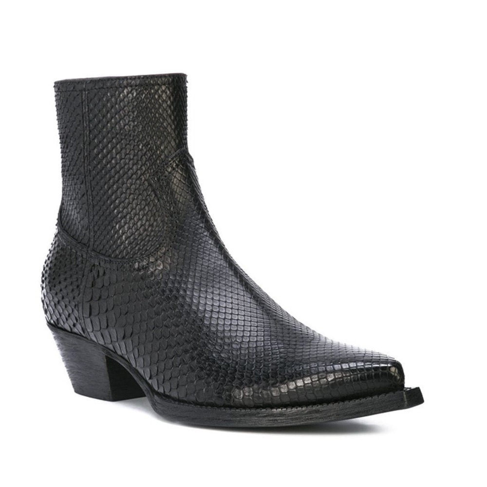 Man Chelsea Boots Genuine Leat - مراجعة Men Shoes H&M وسعره