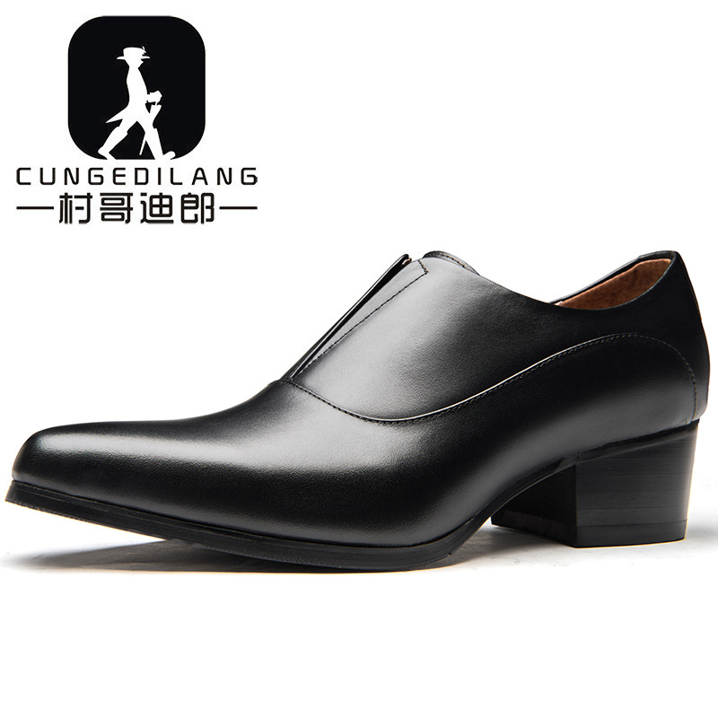 Men's Leather Shoes with High  - مراجعة Men Shoes Louboutin وسعره