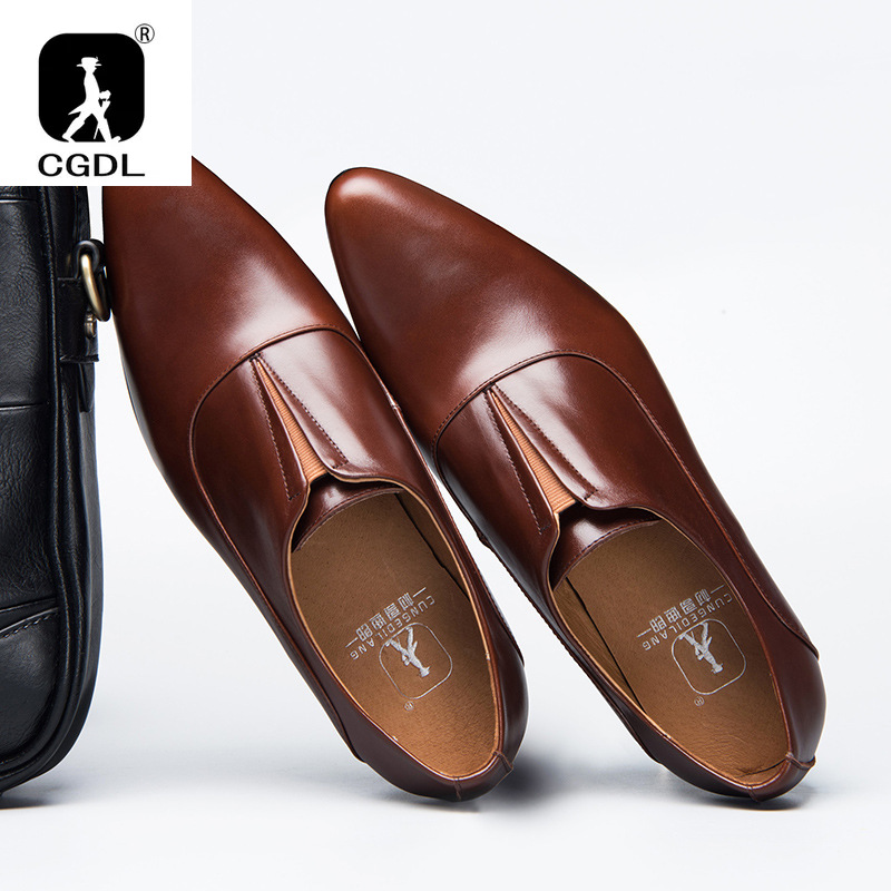 Men's Leather Shoes with High  - مراجعة Men Shoes Louboutin وسعره