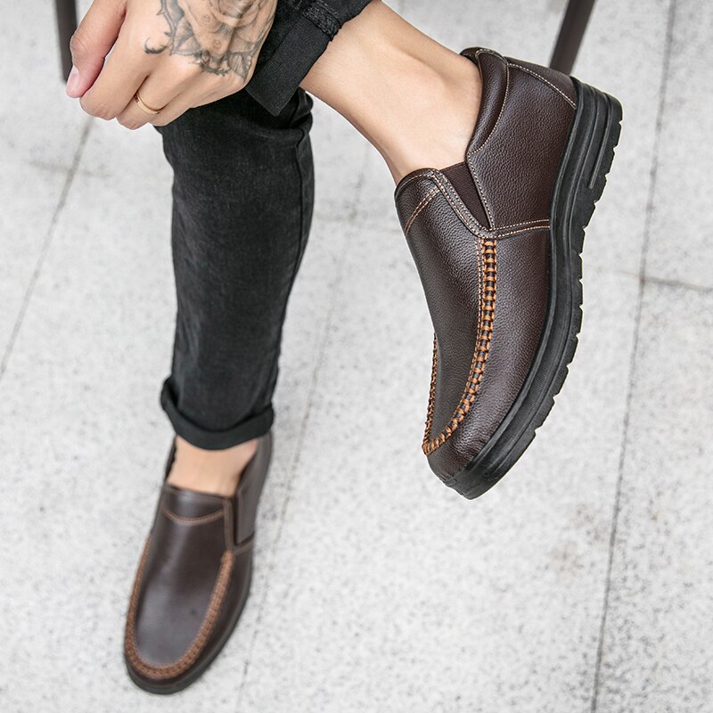 Men's Light Leather Casual Sho - مراجعة Men Shoes Louboutin وسعره