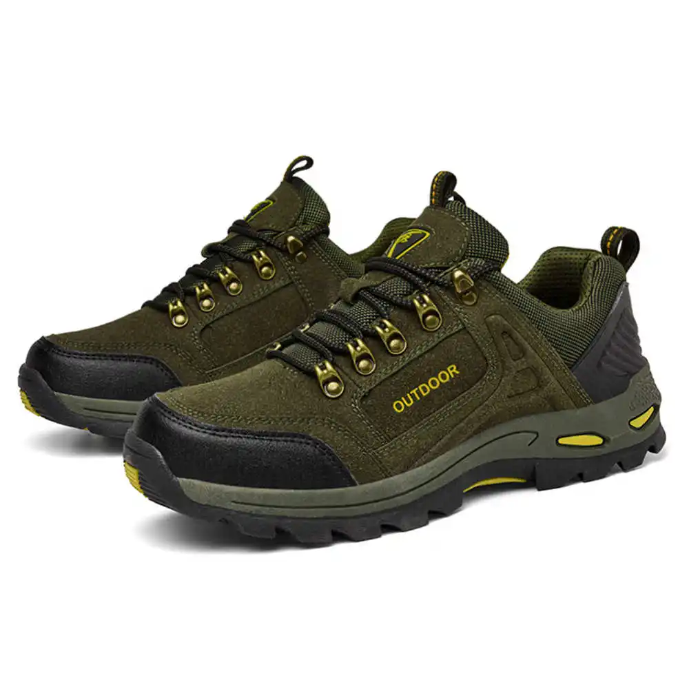 Non-slip Lace Up Hiking Tennis - مراجعة Men'S Shoes Good For Wide Feet وسعره