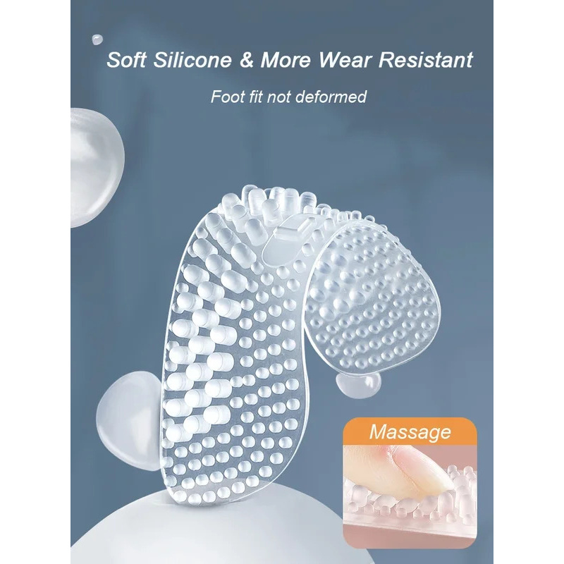 1/2pair Silicone Heel Stickers - مراجعة Men Shoes Outlet وسعره