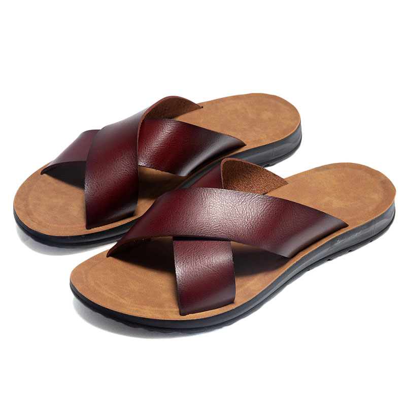 Italian PU Leather Slippers Me - مراجعة Men Shoes Louboutin وسعره