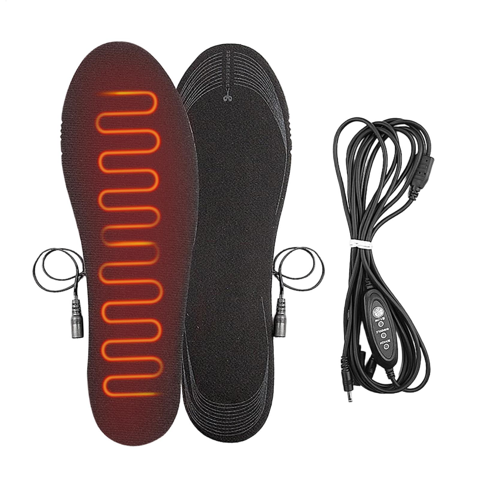 Electric Heated Insoles 3 Temp - مراجعة Men Shoes Outlet وسعره