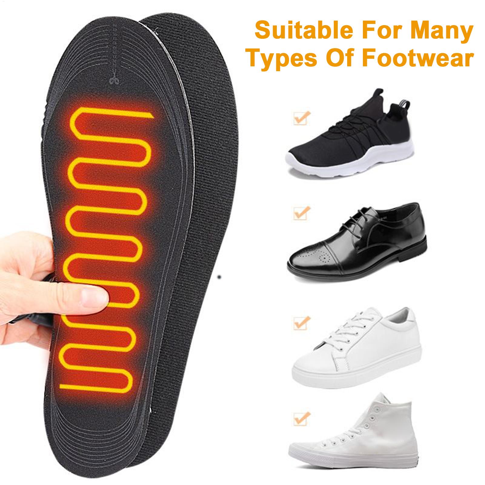 Electric Heated Insoles 3 Temp - مراجعة Men Shoes Outlet وسعره