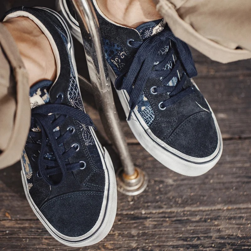 Shoes Men Japanese Retro Print - مراجعة Men'S Shoes Japanese Brand وسعره