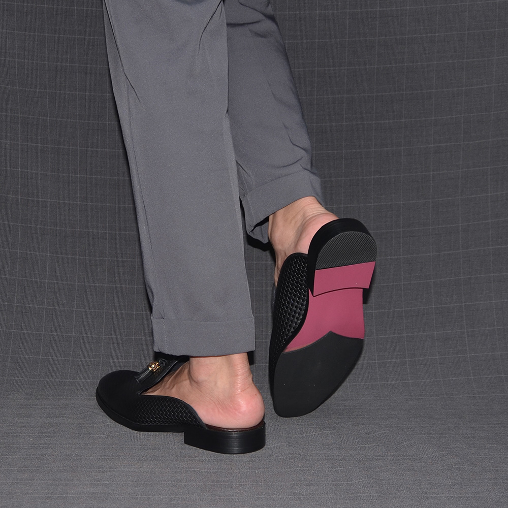 Closed Toe Half Shoes for Men  - مراجعة Men Shoes Louboutin وسعره