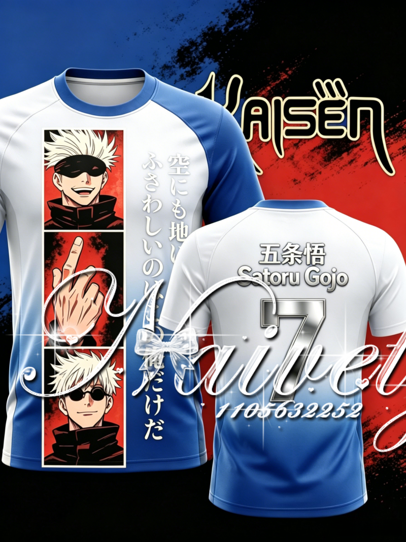 Jujutsu Kaisen Satoru Gojo Quo - مراجعة Men Shoes Quotes وسعره