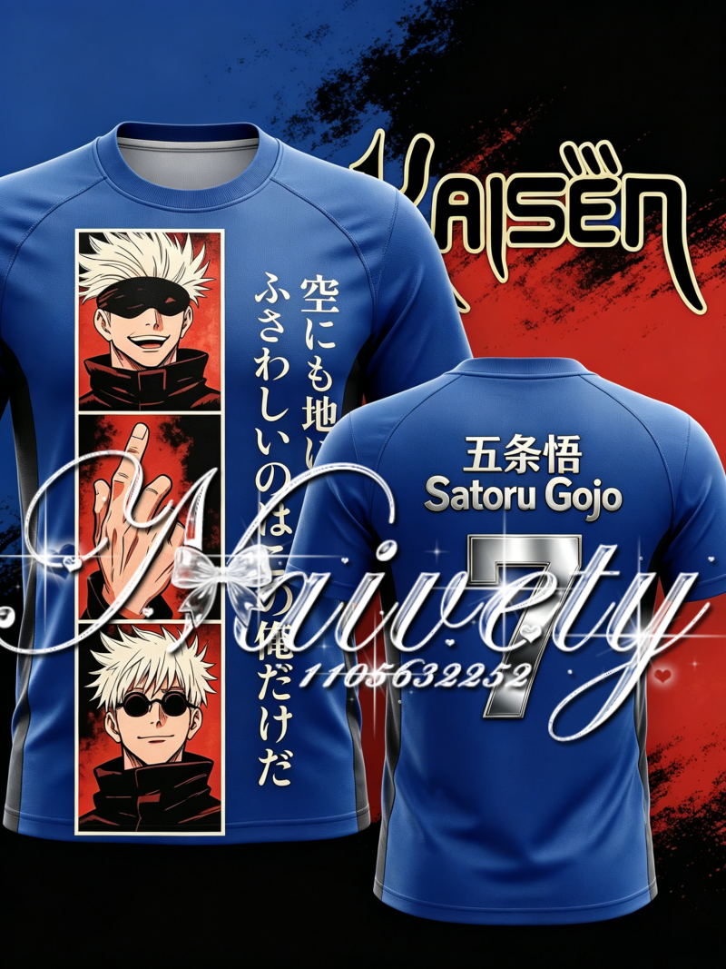 Jujutsu Kaisen Satoru Gojo Quo - مراجعة Men Shoes Quotes وسعره