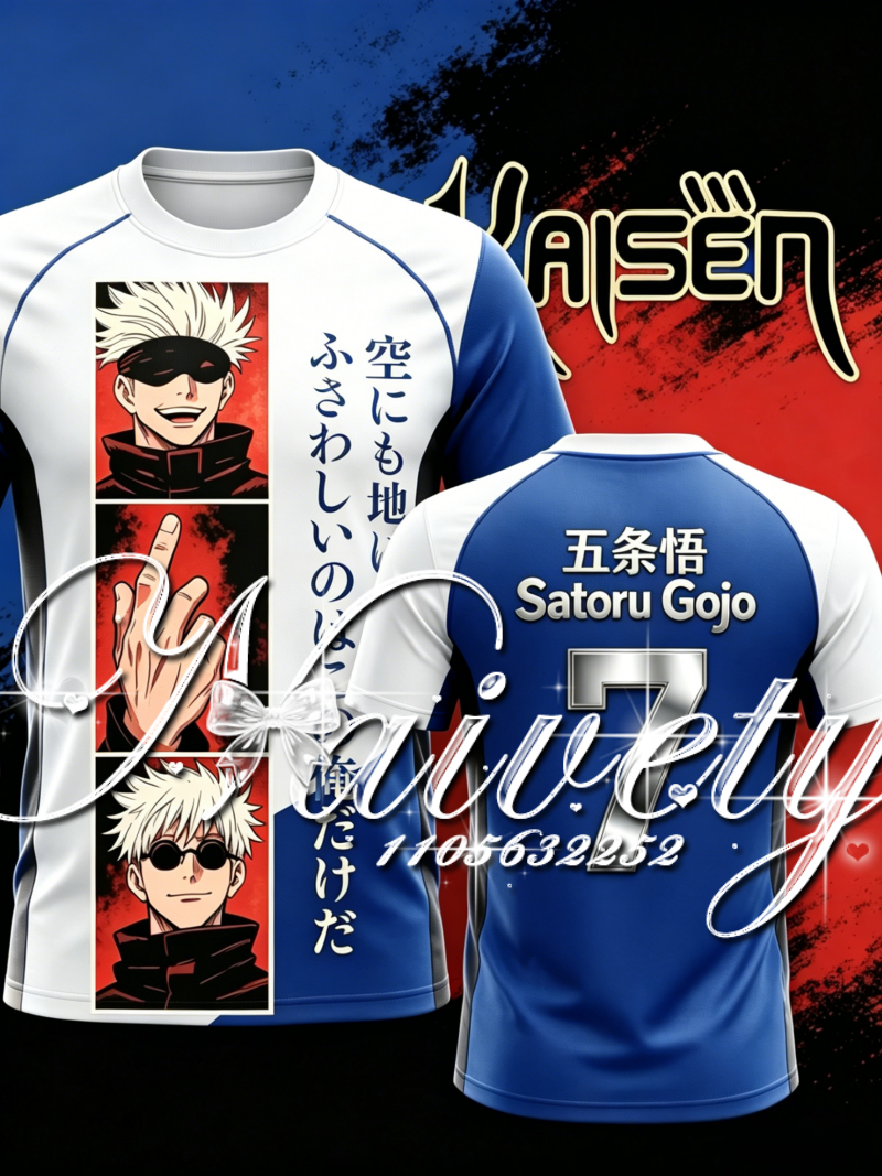 Jujutsu Kaisen Satoru Gojo Quo - مراجعة Men Shoes Quotes وسعره