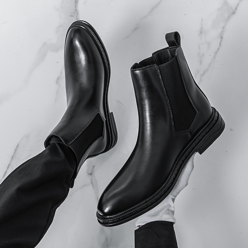 British Style Chelsea Men's Bo - مراجعة Men Shoes Type وسعره