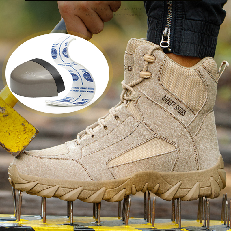 Anti scalding Welding boots Pu - مراجعة Men Shoes H&M وسعره
