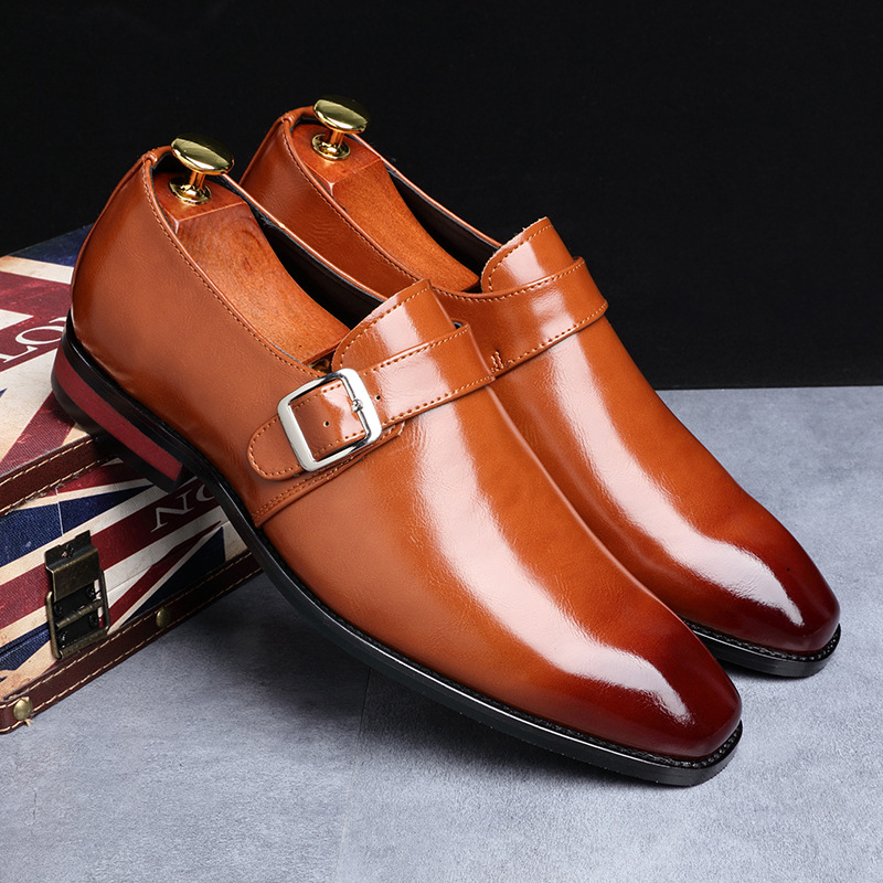 Luxury Men Shoes Patnet Leathe - مراجعة Men'S Shoes Yellow And Black وسعره
