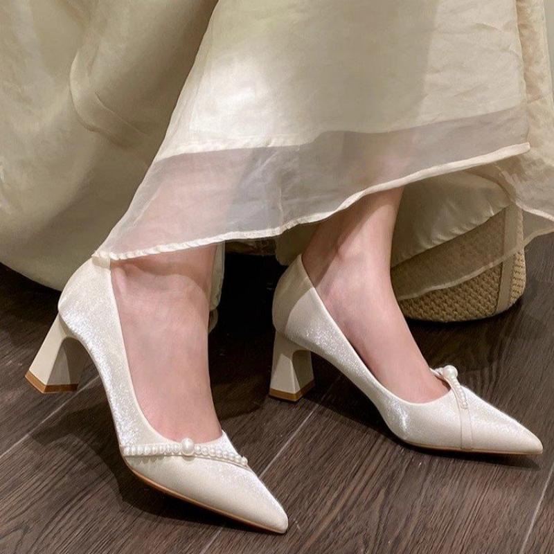 Elegant Pearl Embellished Poin - مراجعة Men Shoes H&M وسعره
