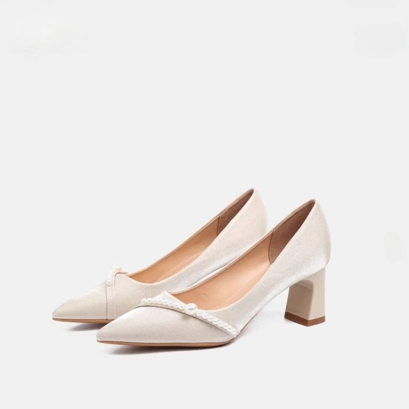Elegant Pearl Embellished Poin - مراجعة Men Shoes H&M وسعره