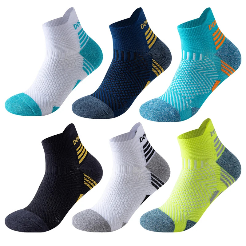 3 Pairs Marathon Running Socks - مراجعة Sport Slide Men وسعره
