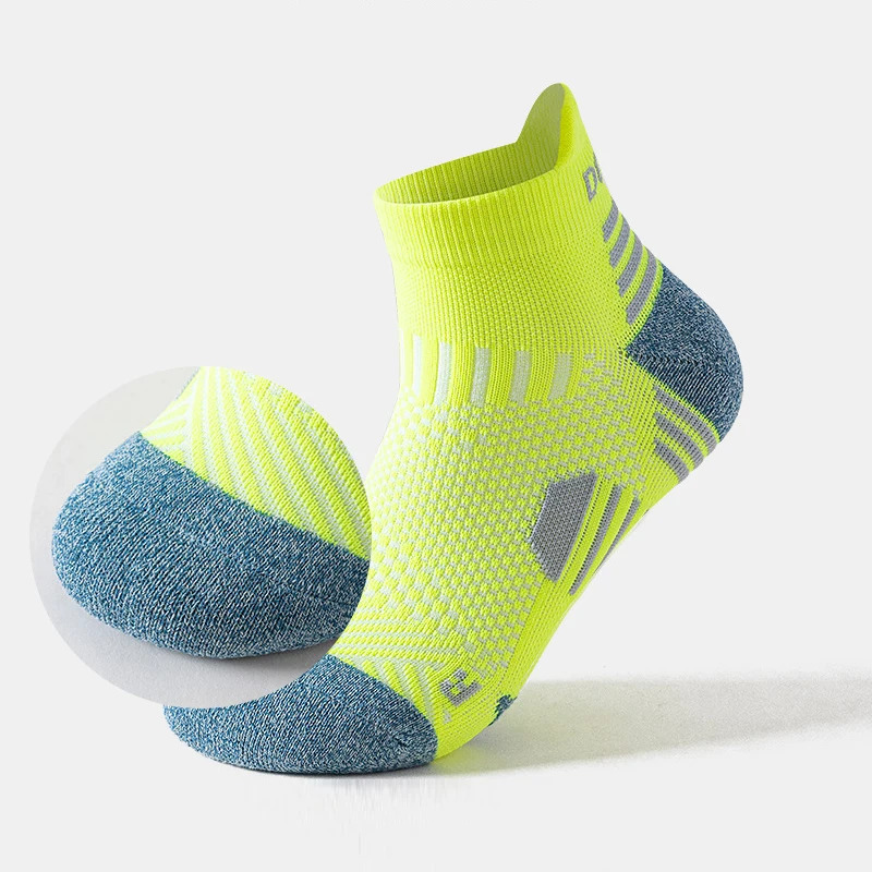 3 Pairs Marathon Running Socks - مراجعة Sport Slide Men وسعره