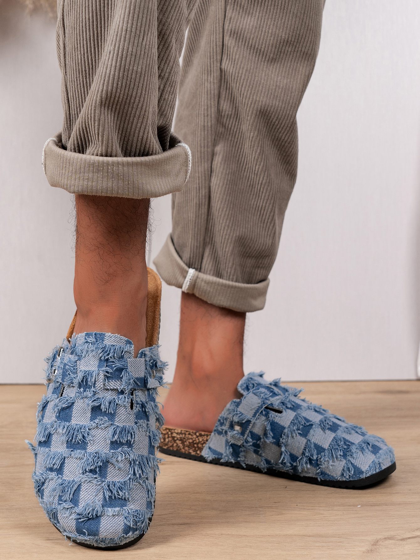 Men's Mule Shoes, New Spring V - مراجعة Loafer Slip On Men وسعره
