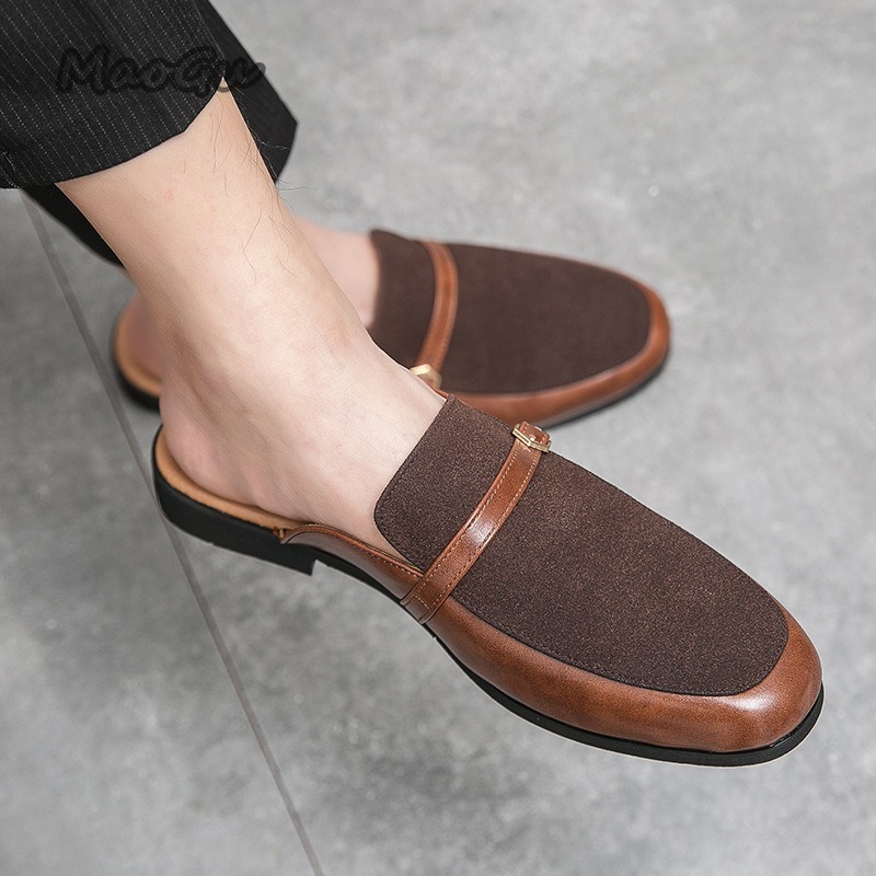 Men's Pantuflas Faux Leather & - مراجعة Loafer Slip On Men وسعره