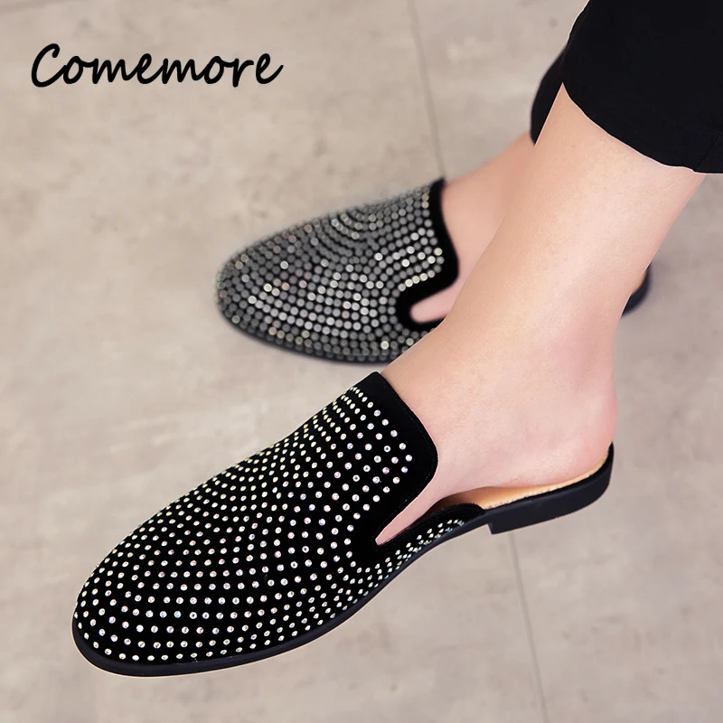 Luxury Glitter Rhinestone Leat - مراجعة Men Shoes Louboutin وسعره