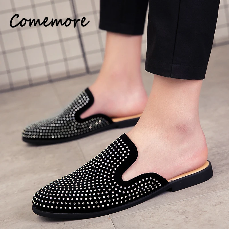 Luxury Glitter Rhinestone Leat - مراجعة Men Shoes Louboutin وسعره