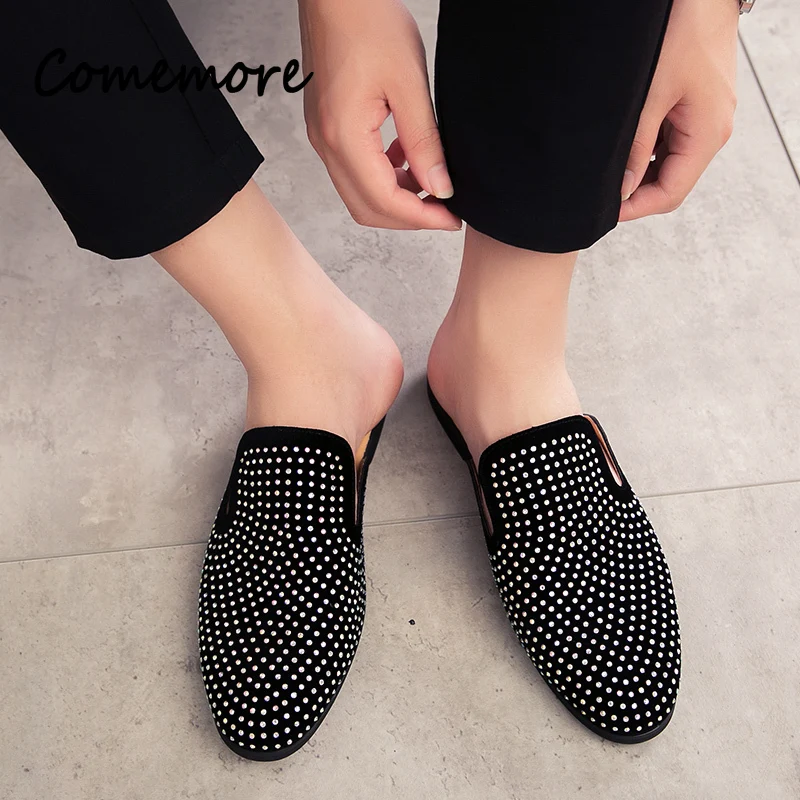 Luxury Glitter Rhinestone Leat - مراجعة Men Shoes Louboutin وسعره