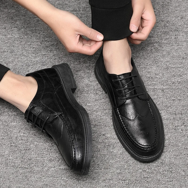High Quality Leather Men Casua - مراجعة Men Shoes Louboutin وسعره
