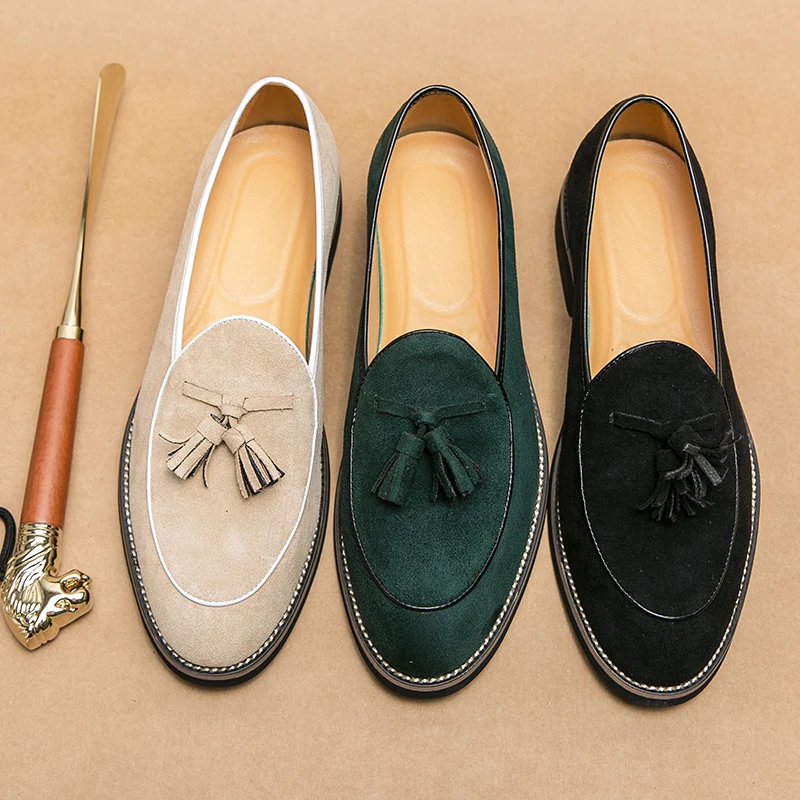 Italian Luxury Brand Suede Men - مراجعة Men Shoes Louboutin وسعره