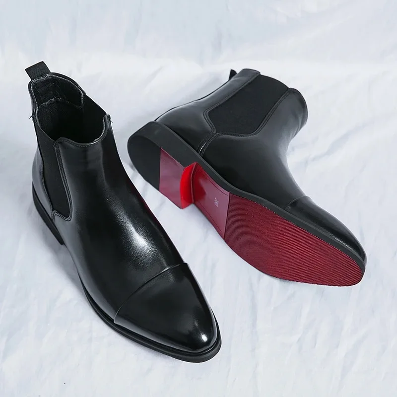 Men's Boots Luxury Brand Leath - مراجعة Men Shoes Louboutin وسعره