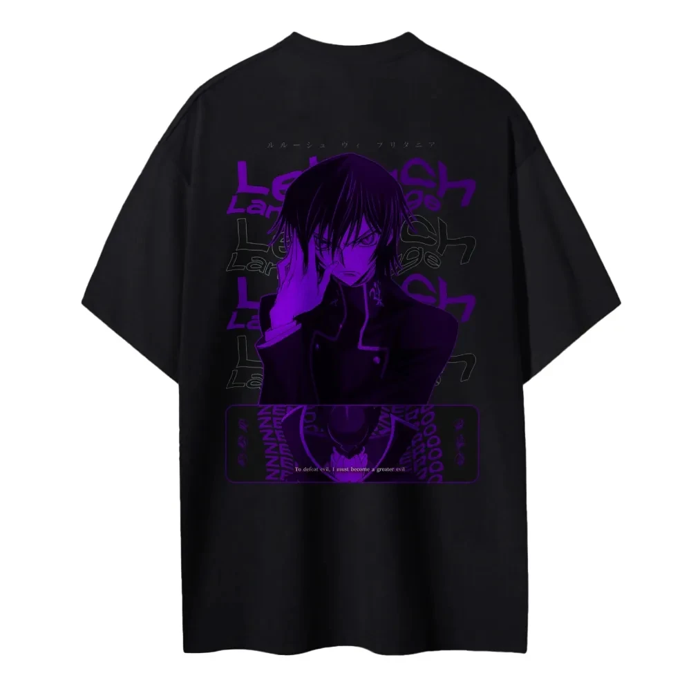New Code Geass T-Shirt Lelouch - مراجعة Men Shoes Quotes وسعره