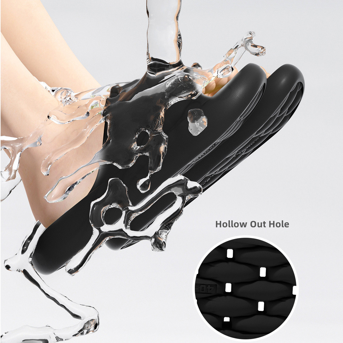 Big Size 48 49 Bathroom Slippe - مراجعة Men Shoes H&M وسعره