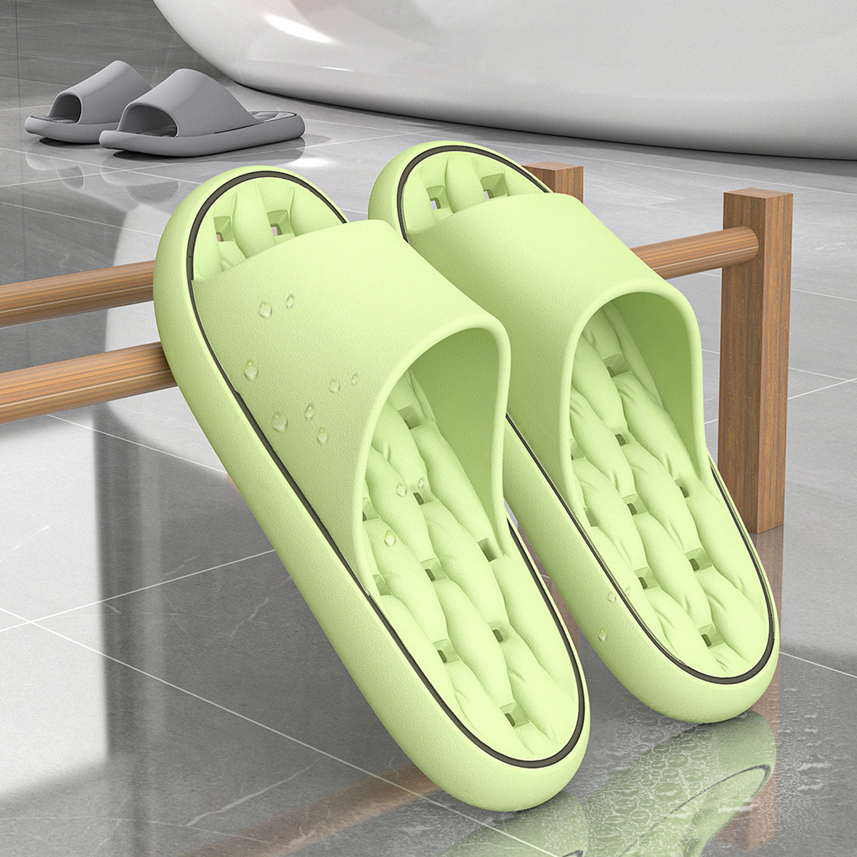 Big Size 48 49 Bathroom Slippe - مراجعة Men Shoes H&M وسعره