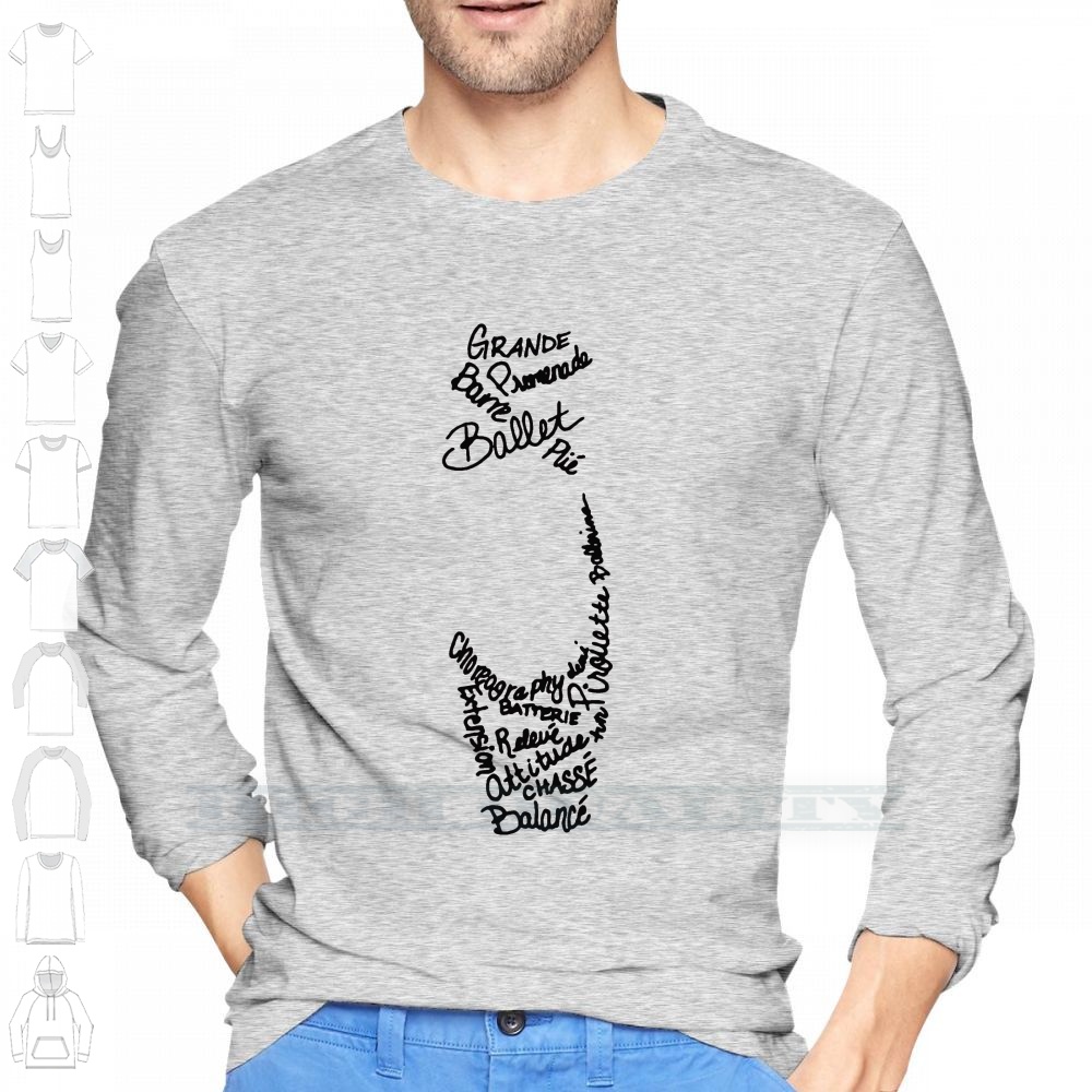 Pointe Shoe Ballet Shirt 100%  - مراجعة Men Shoes Quotes وسعره