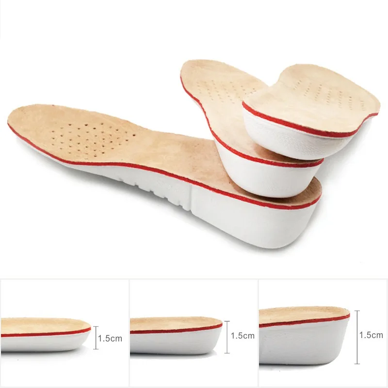 1Pair Height Increase Insole M - مراجعة Men Shoes Outlet وسعره
