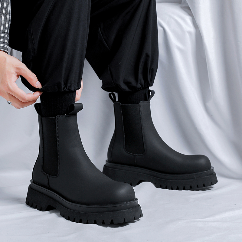 2026 Platform Black High Top B - مراجعة Men Shoes H&M وسعره