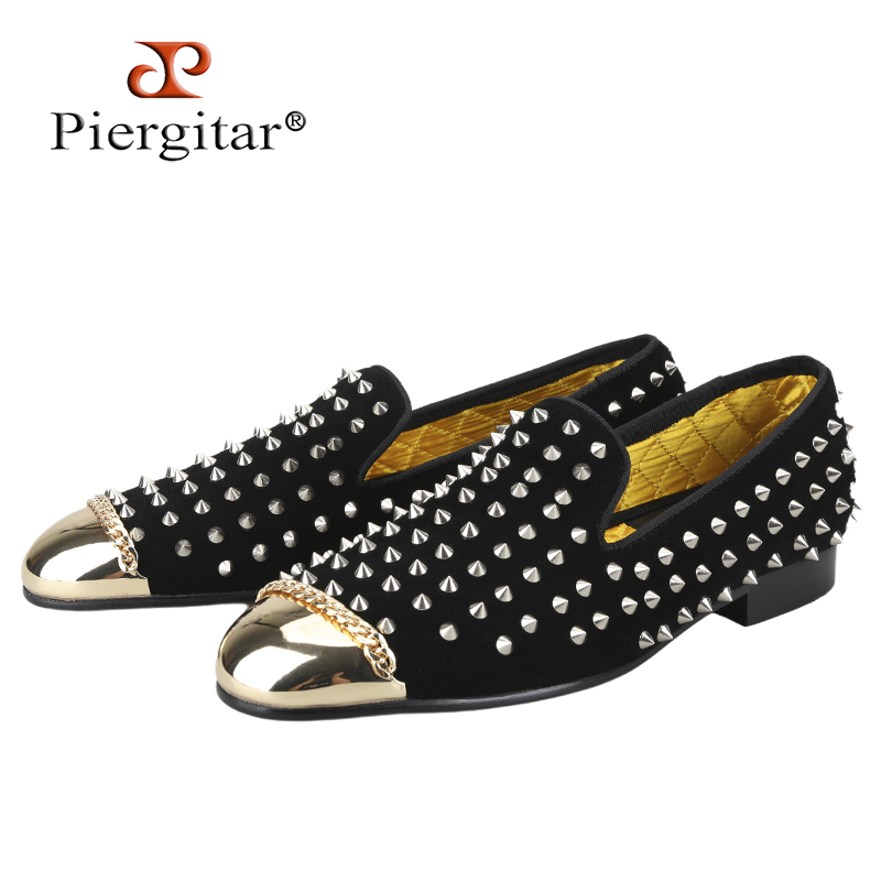 Piergitar Handmade Men Suede S - مراجعة Men Shoes Louboutin وسعره