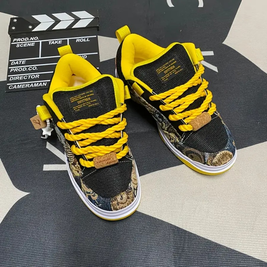2026 New Black And Yellow Oil  - مراجعة Men'S Shoes Yellow And Black وسعره