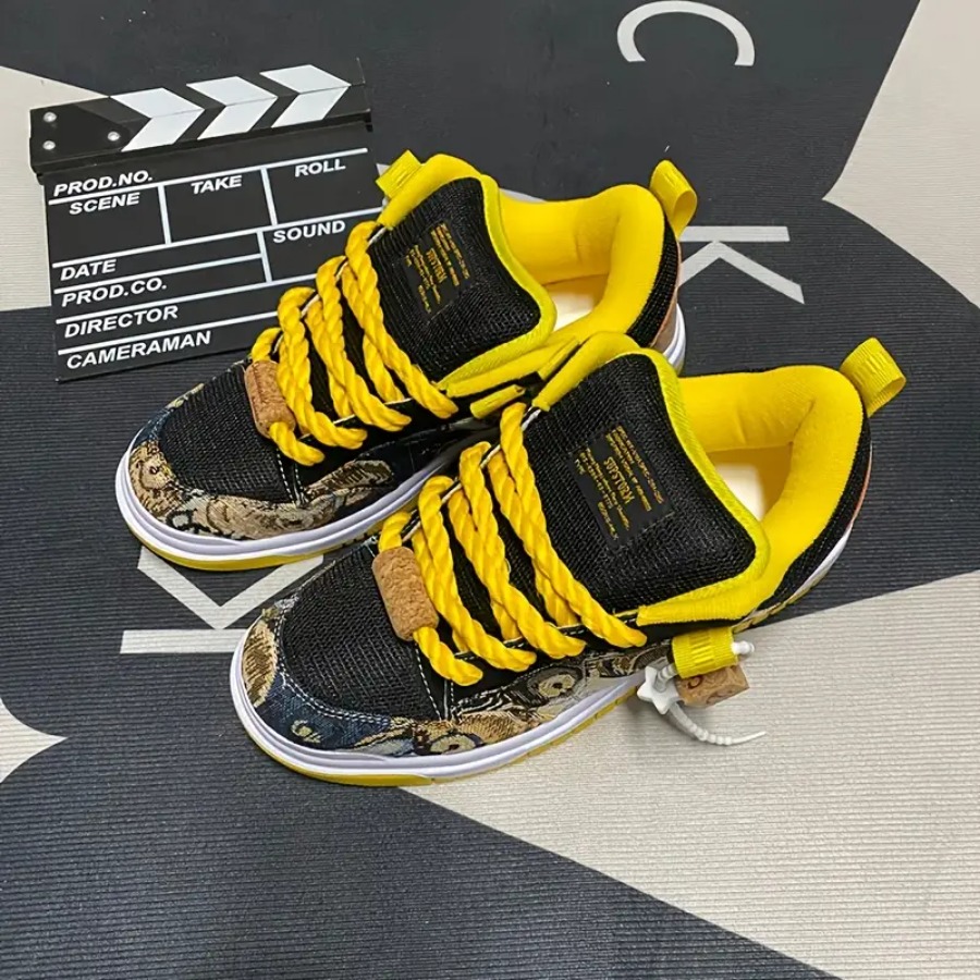 2026 New Black And Yellow Oil  - مراجعة Men'S Shoes Yellow And Black وسعره