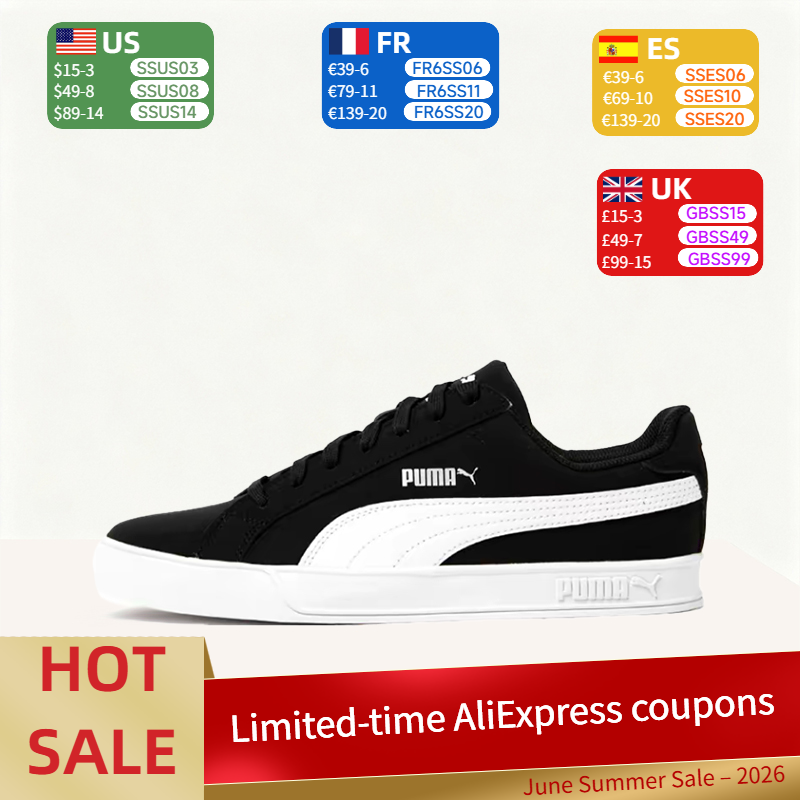 Puma Smash Vulc: Retro, Minima - مراجعة Men'S Shoes Puma Sneakers وسعره