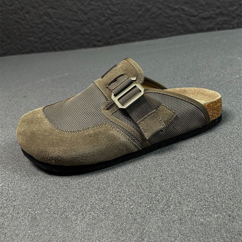 Platform Half Shoes for Man Mu - مراجعة Sport Slide Men وسعره